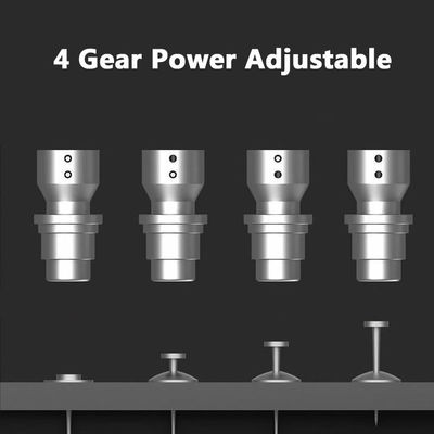 緑のミニ鉄ネイル銃 4ギア 電力 制限 壁に調整 最大ネイル長 2インチ