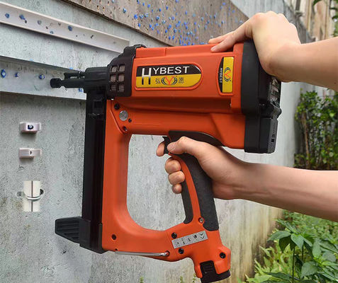 装飾と建築のためのポータブルHYBEST GSR40 リチウムイオン電池ガスネイラー