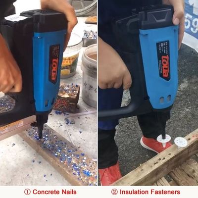 コンクリートと保温性能のための2イン1ガスネイラーにカスタマイズされたサポート