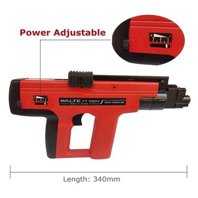 340mm 手動射撃ネイル銃でスムーズで正確なコンクリート固定を体験