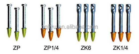 パワー ソース 粉末 銀 美しい コンクリート ネイル 銃 22cal