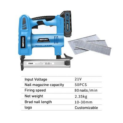 便利な充電 21V バッテリー駆動 ブラッド ネイラー 木工とタペストリー