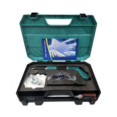 ブルー ミニ ネイルガンセット 5ギア パワー調整可能 工業用 50%オフ 直接販売