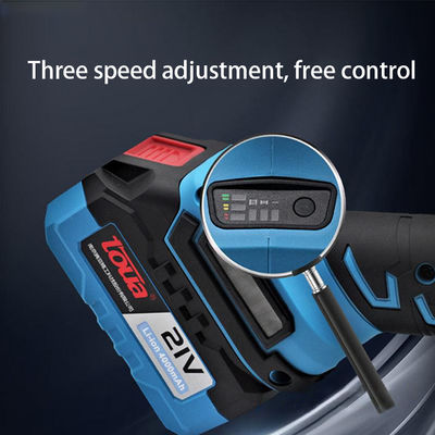 マックスモータースピード 8500RPM 切断と磨きのための再充電可能な21Vブラシレスアングルグリナー