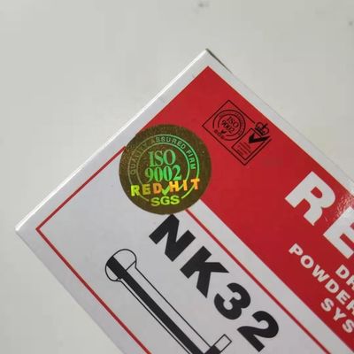 コンクリート ネイル RED HIT 6.8*11 パワーロードとFlat HeadスタイルのNK32ドライブピン