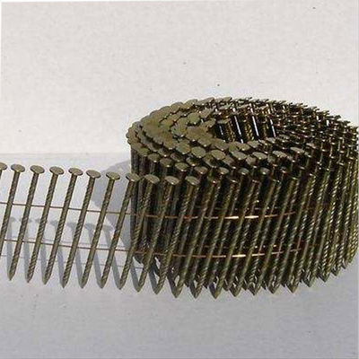 15° コラレーションアングル 5-7mm ヘッド直径と性能のためのスローリングコイルネイル
