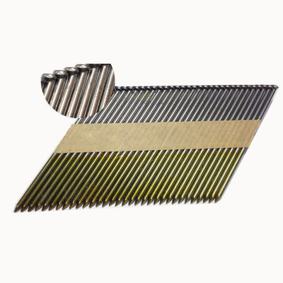 2.87-3.3mm ヘッド直径 21 角度帯 プラスチックコラーネイル GB標準