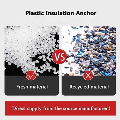 カスタム 炭素 鋼 スクリュー 絶縁 固定 ネイル アンカー 55mm プラスチック 洗濯機