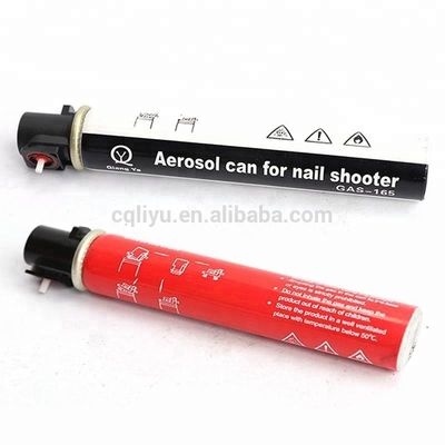 OEM受容 ネイルガンガスのシリンダー 165mm 154mm ガスのネイラーのための燃料電池