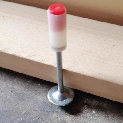 建築 建設 100PCS 7.3mm 丸い釘 25mm 手動 ミニ鋼釘銃