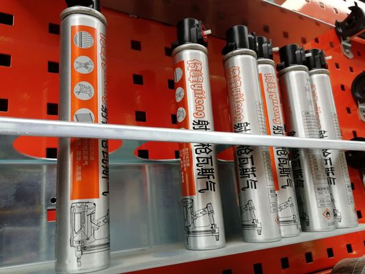 GAS パワー ツール ブタンのガスのタンク 1000ショット 31.5mm x 165mm 長持ちし耐久性