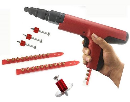 10ショットピンネイル固定ツール 340mm 長さ1インチ ミニネイル長さと固定