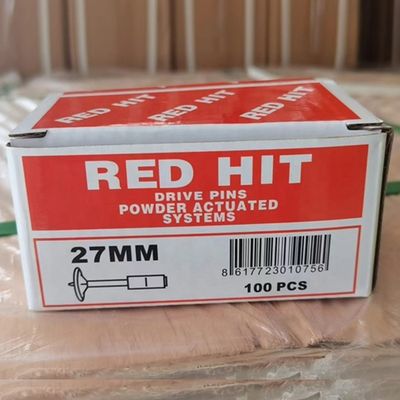100pcsパック レッドヒット ミニ天井ネイル銃のための小さな天井固定丸いネイル