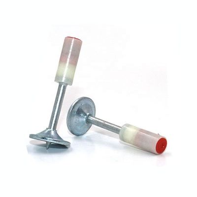 100PCS 27mm ミニネイル銃のための鉄丸鋼ネイル 7.3mm固定ペグ天井工芸品