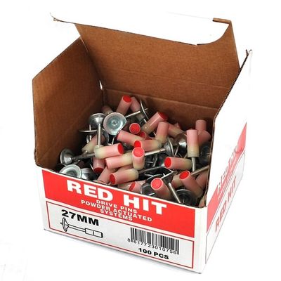 メタルウォッシャーのDia. 15.6mm 27mm ミニ天井ネイル 急速なコンクリート壁固定装置