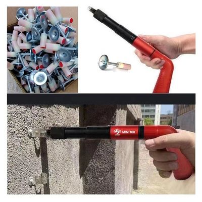 メタルウォッシャーのDia. 15.6mm 27mm ミニ天井ネイル 急速なコンクリート壁固定装置
