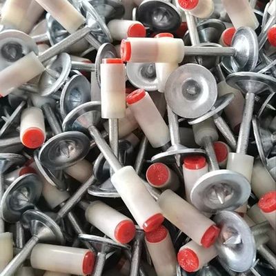 200PCS パック 鋼板とコンクリートの壁天井固定装置のための8mmヘッド丸い釘