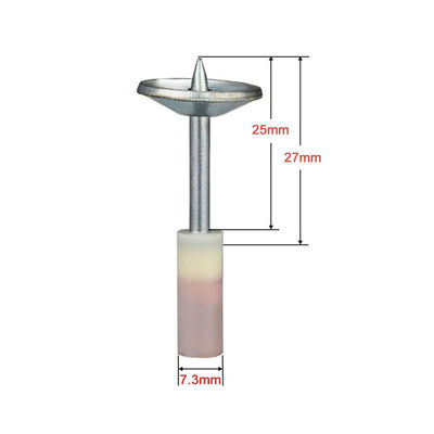 7.3mm ヘッド 25MM 長さ ミニスタイルの丸い爪 16mm メタルウォッシャーと鉄