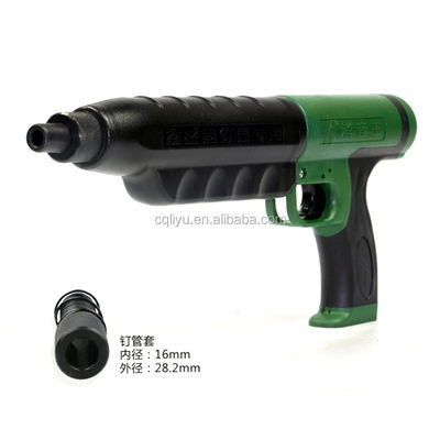 メタル自動噴射リセット 射撃銃 ネイル固定銃 緑と黒