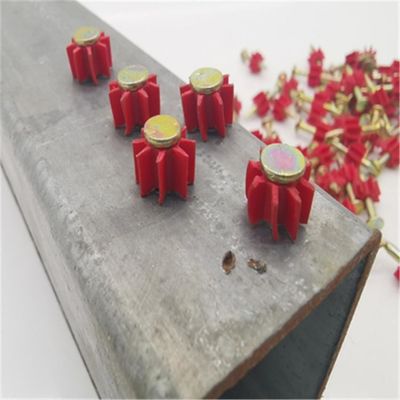 レッド PVC 洗濯機 アルミ合金用 鋼のストッド 窓 16-76mm 長さ