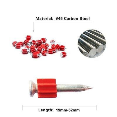 レッド PVC 洗濯機 アルミ合金用 鋼のストッド 窓 16-76mm 長さ
