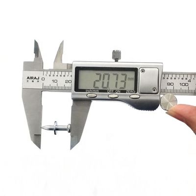 20mm ガルバン化輝くX-HM コンクリートドライブピン 9.5mm直径の鋼洗濯機ネイル