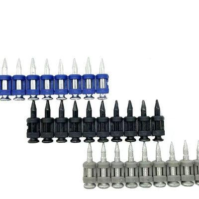 16-38mm 長さ 鉄筋コンクリートの弾丸点ピン用の機械式塗装ガスピン