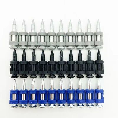 ISO標準3.0mm シャープ直径 強化鋼ガスピン 弾丸釘 コンクリート用