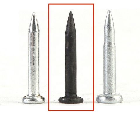 3.0mm シャープ直径 ブラックテープ ガス コンクリート ネイル 建設用 16-38mm 長さ