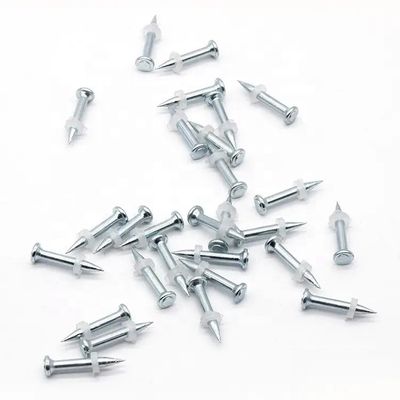 高速駆動ピンのスムーズシェンク コンクリート鋼釘 DN47 DN52 強い固定のために