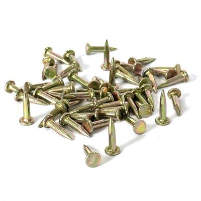 滑らかなシェンク コンクリートネイル3.0x16mm 黄色 建築用材料用