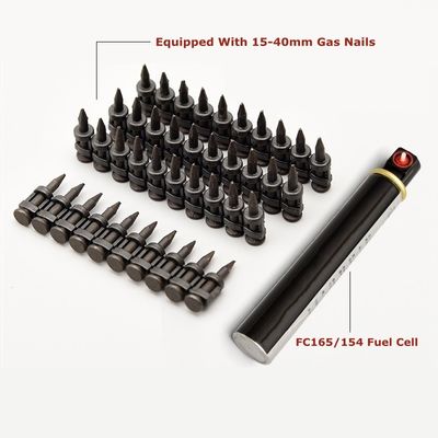 6.3mm 頭直径 コンクリート製鋼釘 耐腐蝕機械塗装