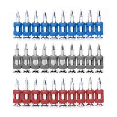 6.3mm フラットヘッド 高量ガス コンクリート 鋼釘 固定物 19mm 切断点釘