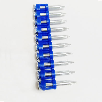 6.3mm ヘッド直径 ガルバネス式輝くコンクリートネイル ストリップガスネイル 建設用