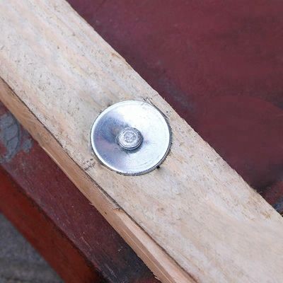 25mm メタルウォッシャーのスムーズなシャーク 電気電熱付 PDWタイプ コンクリートネイル