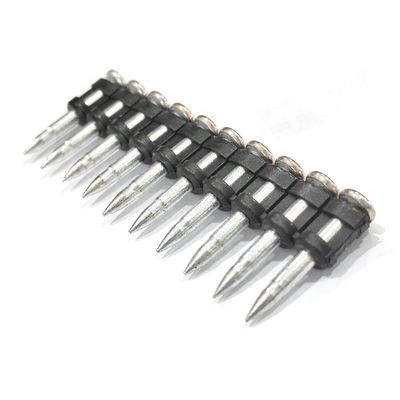 ISO標準ガスピン硬コンクリートと鋼板のための鍛造釘 長さ16-38mm
