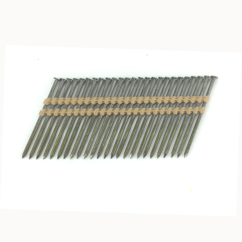 2.87-3.3mm ヘッド直径 21 角度帯 プラスチックコラーネイル GB標準