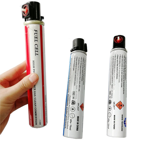 パスロッドガスネイラー ブタンプロパン燃料のための高容量燃料電池タンク 40g/80ml