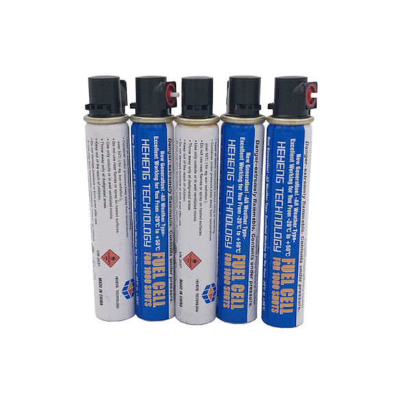 GAS パワー ツール ブタンのガスのタンク 1000ショット 31.5mm x 165mm 長持ちし耐久性