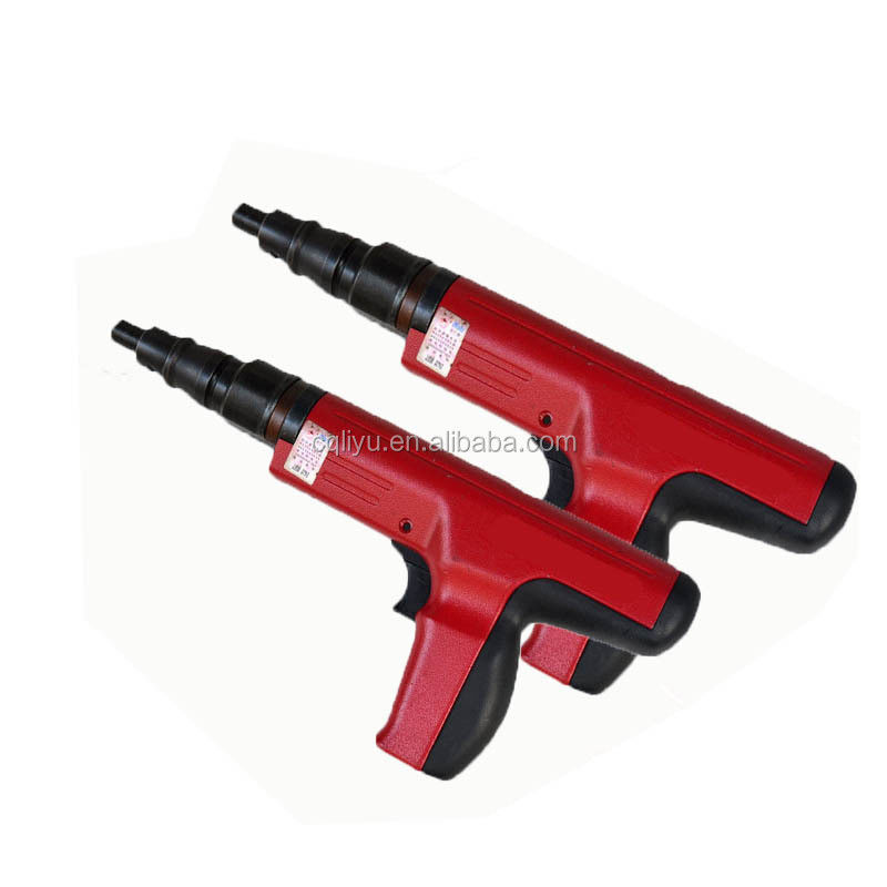 S1.27Cal 6.8*11mm 粉末の荷重のための赤い手動コンクリートネイル銃