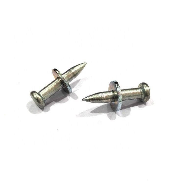 6.2mm ヘッド ダイア. シルバー・クラウン 鋼 ハンマー コンクリート ネイル