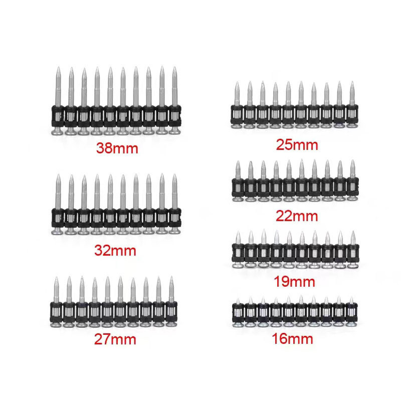 3.0mm シャープ直径 高硬さ コンクリートネイル 鋼筋駆動ピン ハードウェア固定器具